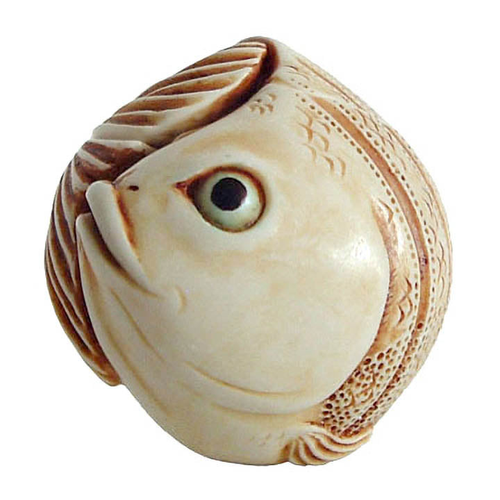 harmony kingdom adam binder fats fish roly polys left side of face