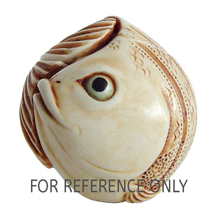 harmony kingdom adam binder fats fish roly polys left side of face for reference only