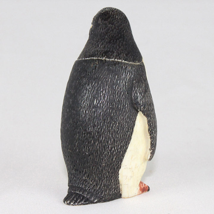 harmony kingdom ball adelie penguin pot bellys back view