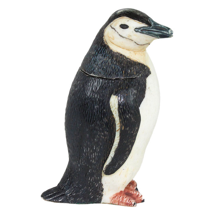 harmony ball kingdom chinstrap penguin pot bellys box figurine