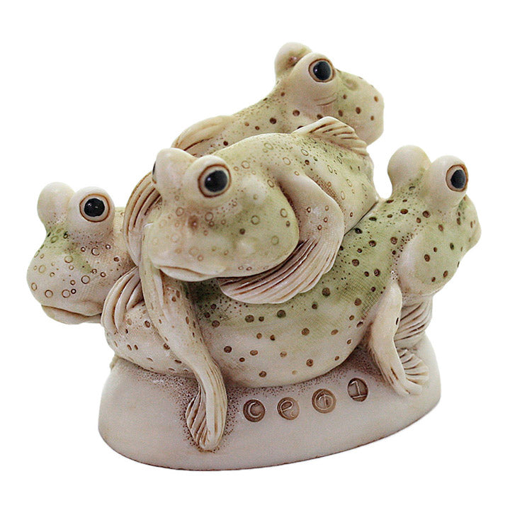 harmony kingdom skip to my lou mudskipper showing hallmarks