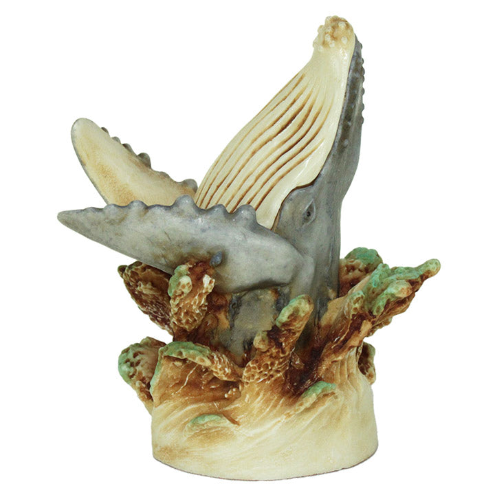 Harmony Kingdom Splash Down humpback whale box figurine left side view