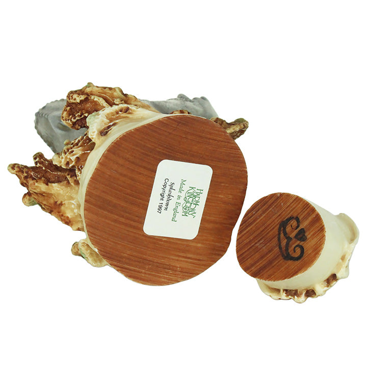 Harmony Kingdom Splash Down humpback whale view bottom with label