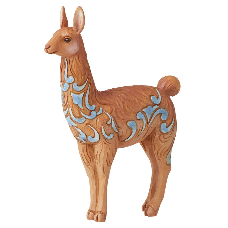 jim shore mini llama collectible figurine
