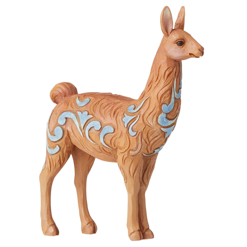 jim shore mini llama figurine