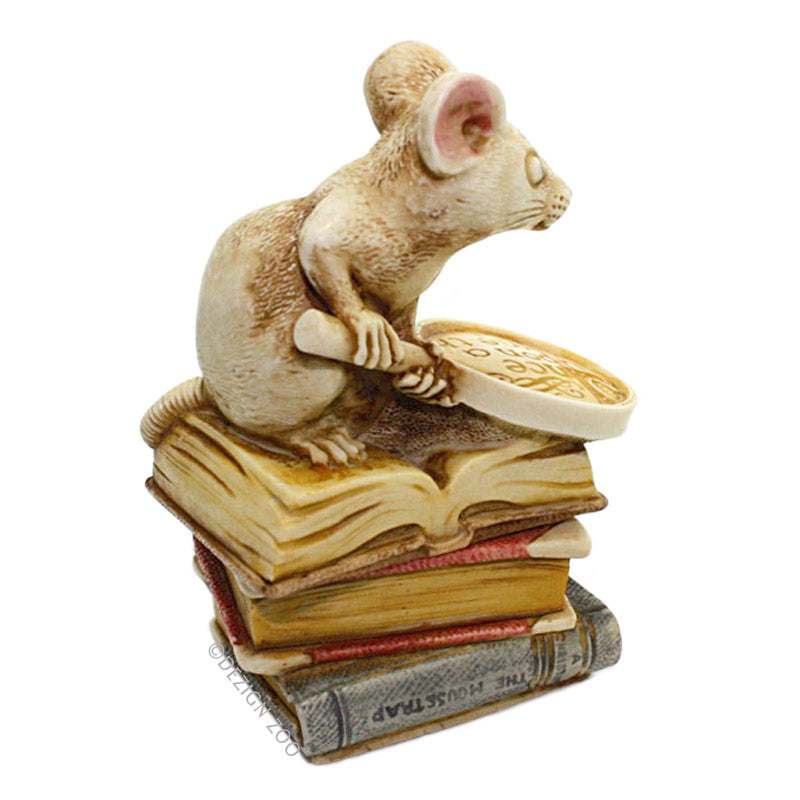 harmony kingdom balzac mouse on books