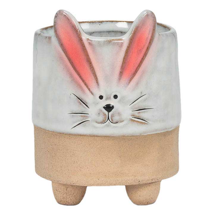 bunny plant pot Bunny w/Ears Planter-4"H (Regular)