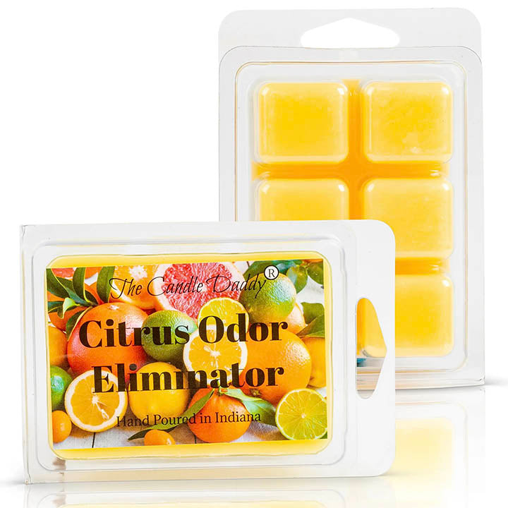 candle daddy citrus scented oder eliminating wax melts