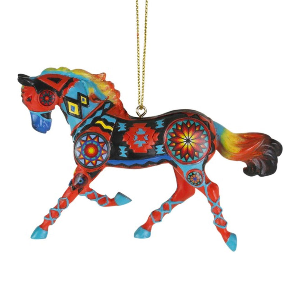 trail of painted ponies the eye dazzler horse ornament