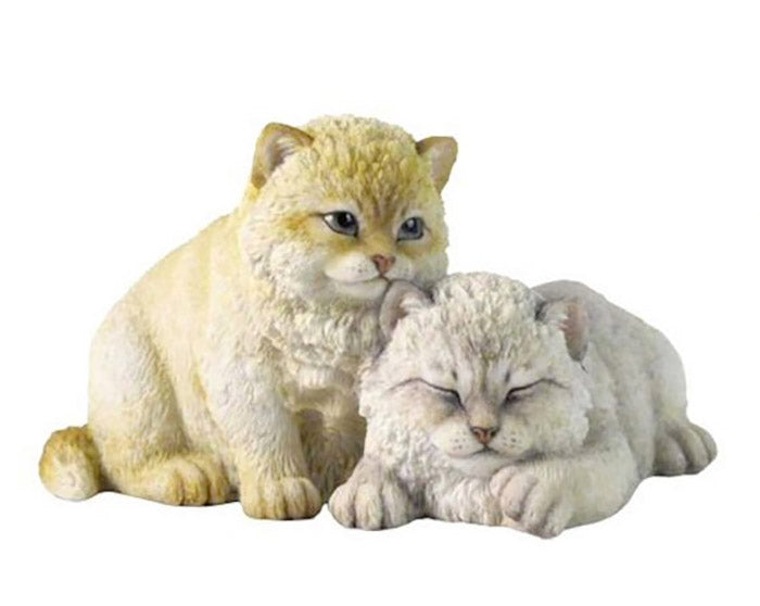 fluffy kittens figurine
