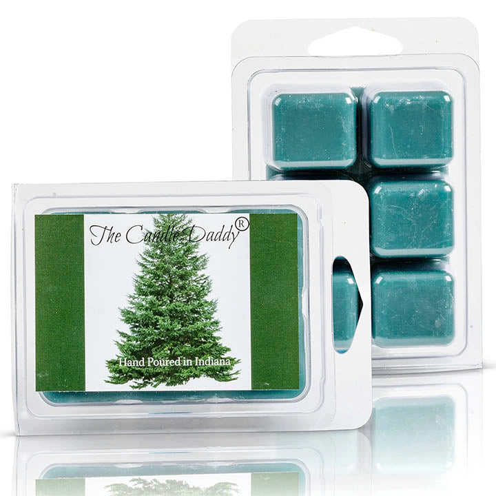 candle daddy spruce pine tree scented wax melts in container