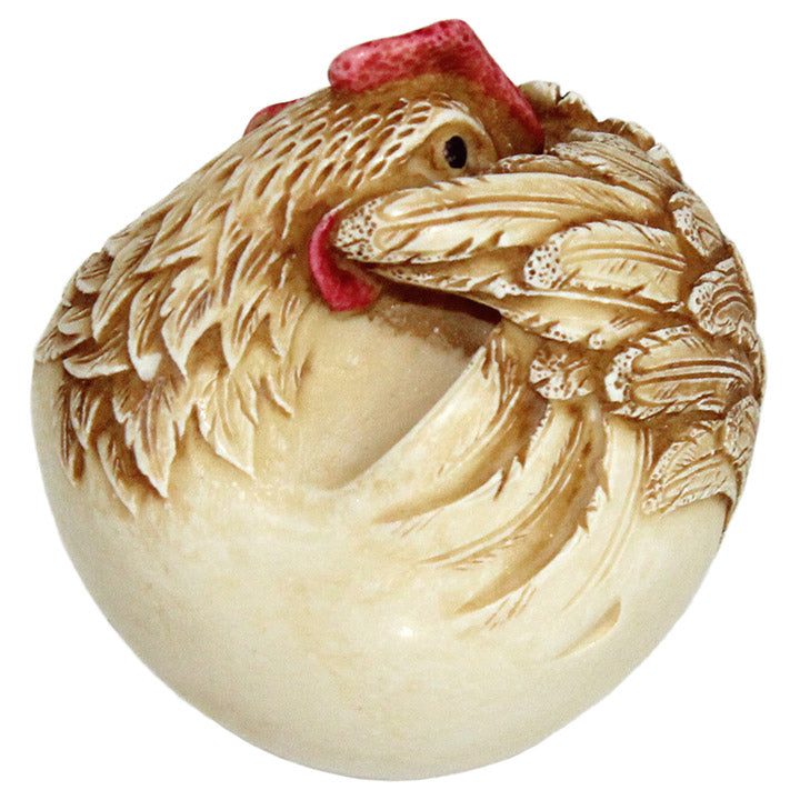 harmony kingdom adam binder rush rooster hard body roly poly side view