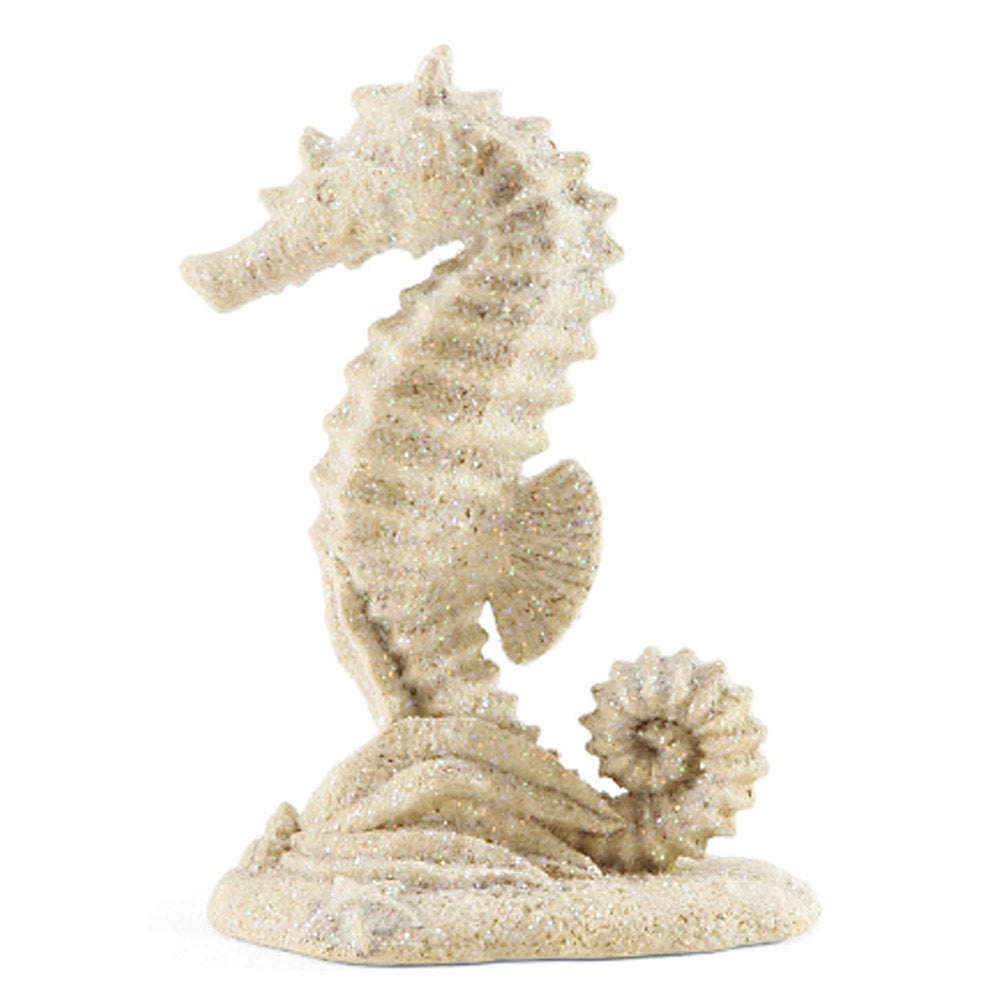 dept 56 faux sand seahorse figurine