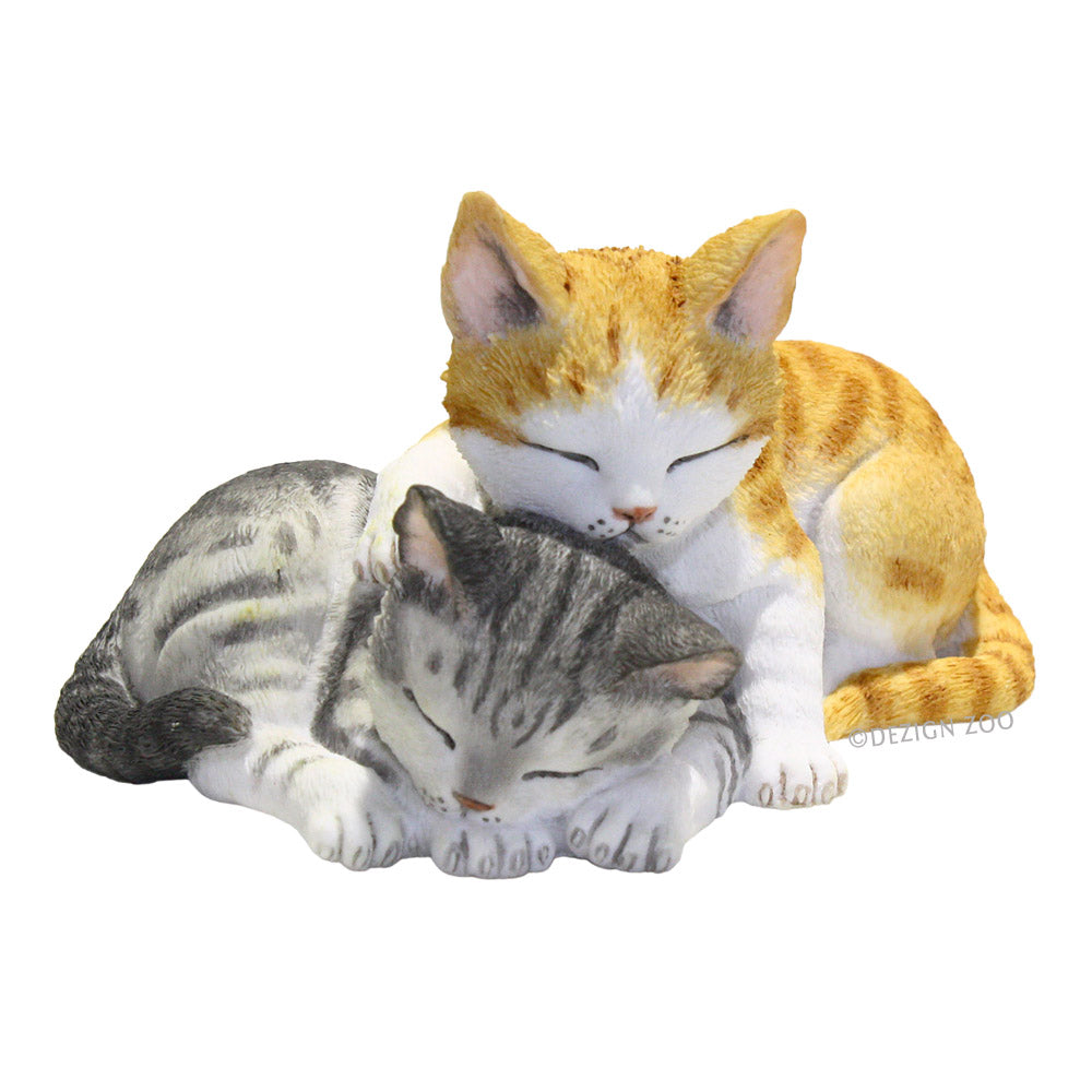 sleeping kittens figurine